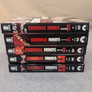 Criminal Minds Seasons 1-5 DVD Bundle Box Set FBI Crime Drama Series VG
